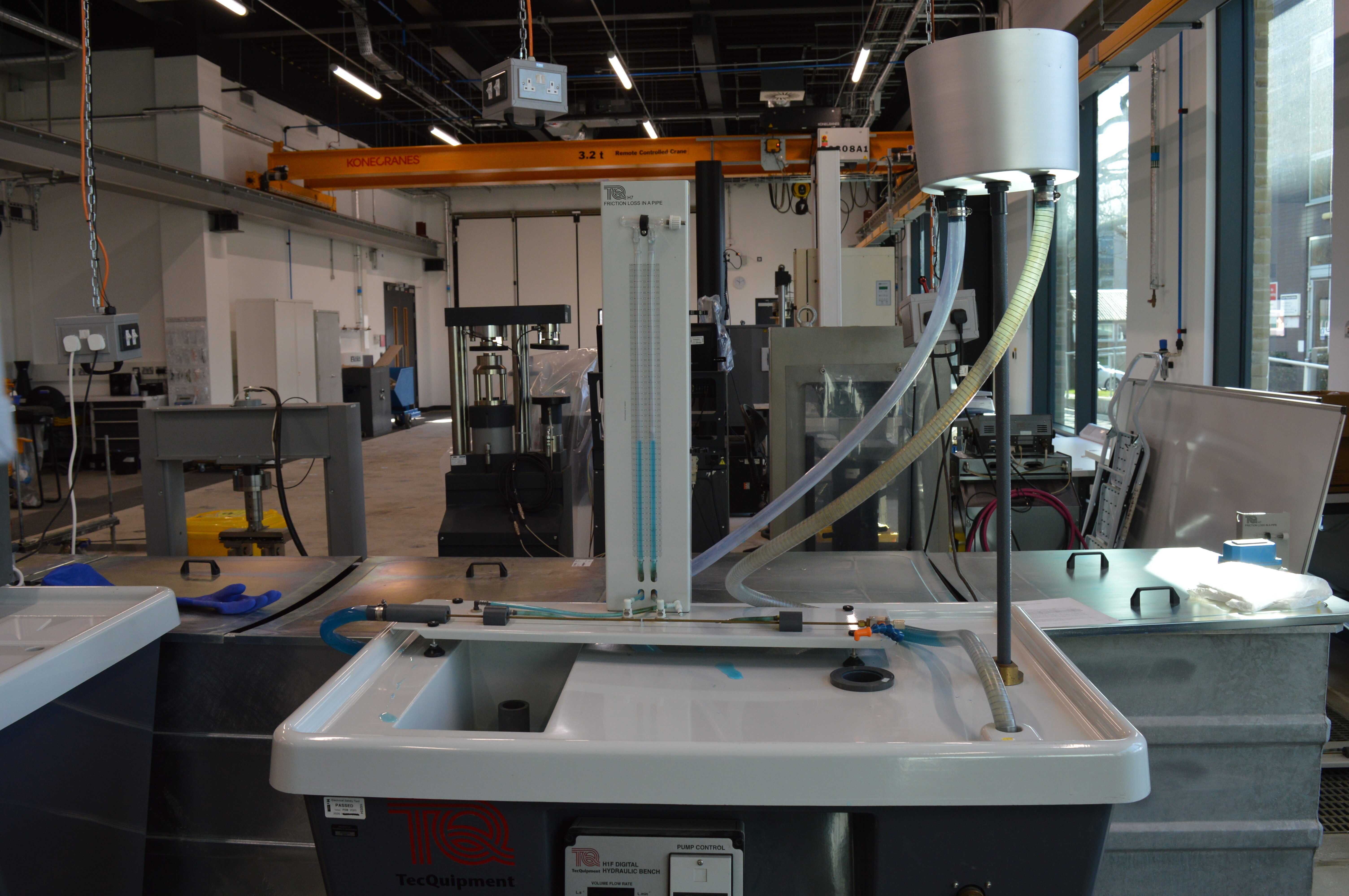 For more focused investigation, the Friction Loss in a Pipe Apparatus (H7) demonstrates the impact of pipe diameter on head loss.