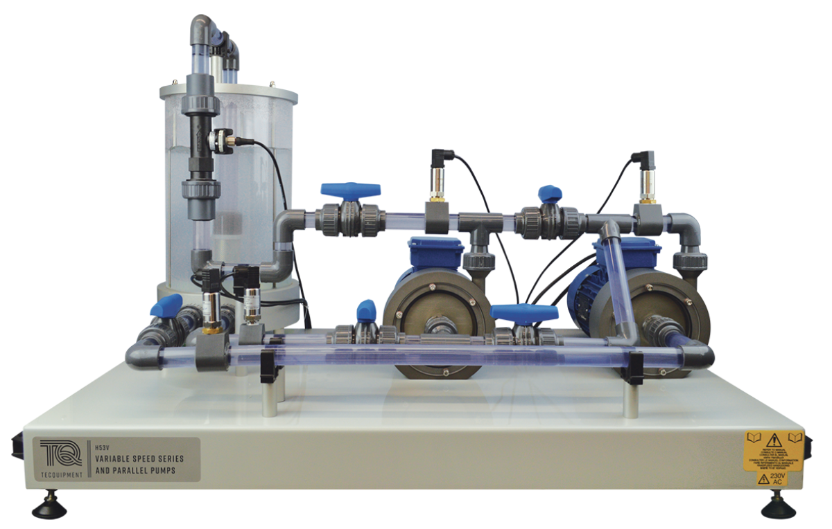TecQuipment Variable Speed Series and Parallel Pumps