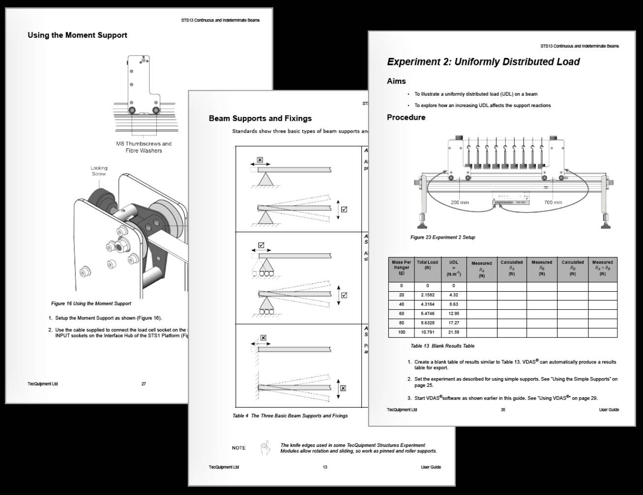 Structures course books tecquipment