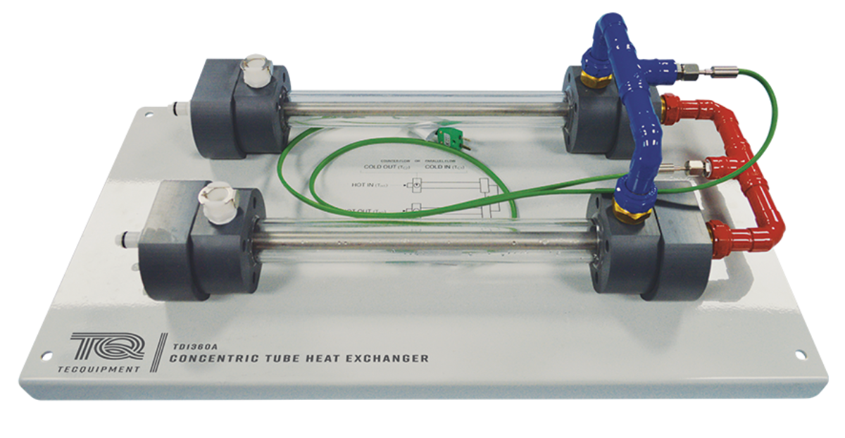 TecQuipment CONCENTRIC TUBE HEAT EXCHANGER