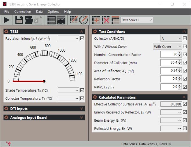 Vdas Focusing Solar Energy Collector Te38 0715